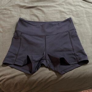 Zyia Active Black LightN Tight Pocket Shorts